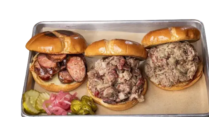 Sandwiches from Strouderosa BBQ