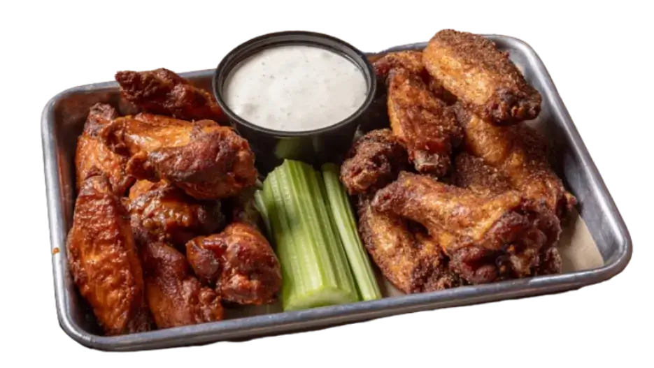 Wings from Strouderosa BBQ